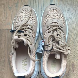 ZARA ladies trainer tennis shoes